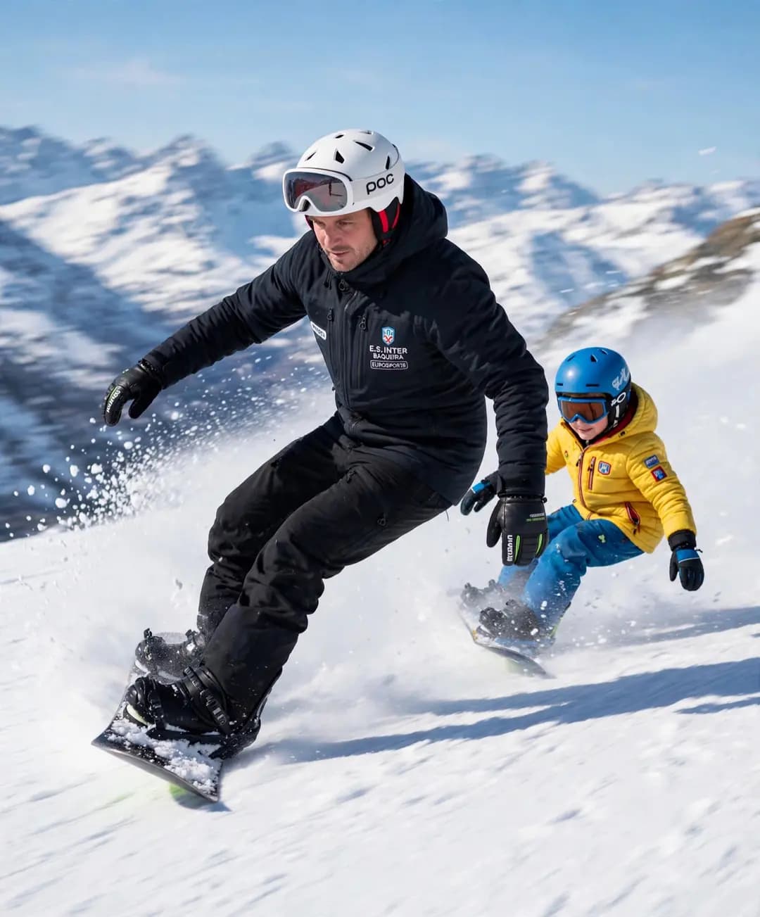 CLASE PARTICULAR DE SNOWBOARD INFANTIL
